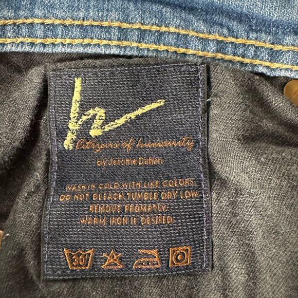 Citizens of Humanity Flair Jeans Women 29 Ingrid Stretch Low Rise Style #002-001 - Picture 8 of 9